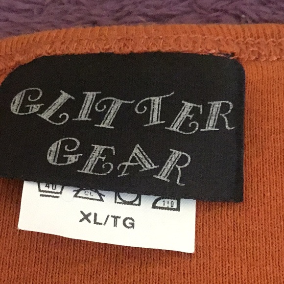 Vintage Glitter Gear Women’s Short Sleeve Top - Picture 7 of 13